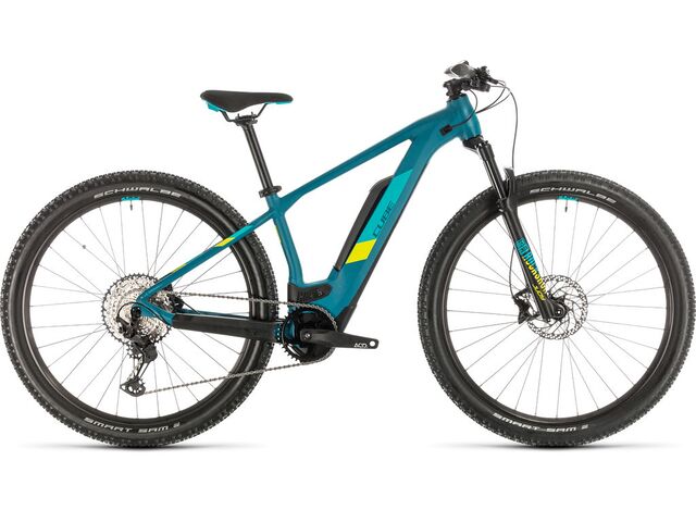 Horské elektrokolo CUBE ACCESS HYBRID RACE 29 500 2020 pinetree´n´lime