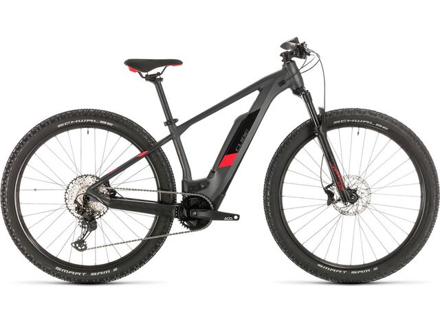 Horské elektrokolo CUBE ACCESS HYBRID RACE 27,5 500 2020 iridium´n´red