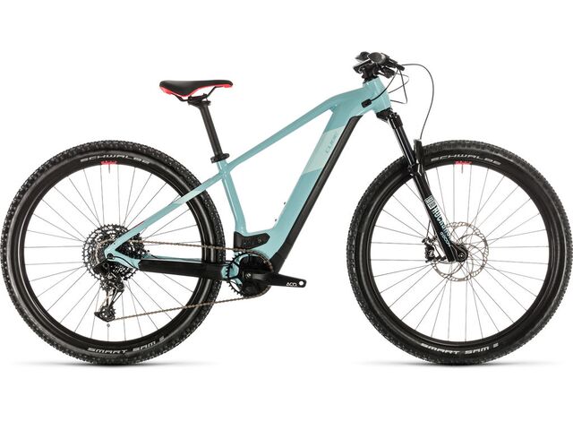 Horské elektrokolo CUBE ACCESS HYBRID SL 29 2020 blue´n´coral