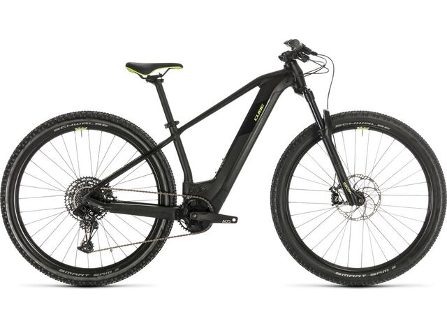 Horské elektrokolo CUBE ACCESS HYBRID SL 29 2020 black´n´green