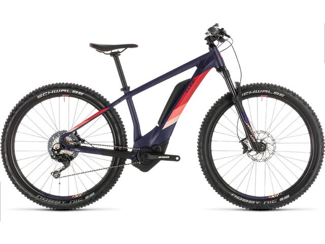 Horské kolo CUBE ACCESS HYBRID RACE 500 27,5 2019 darkviolet´n´rose