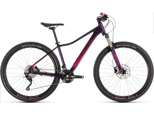 Horské kolo CUBE ACCESS WS RACE 29 2019 aubergine´n´berry