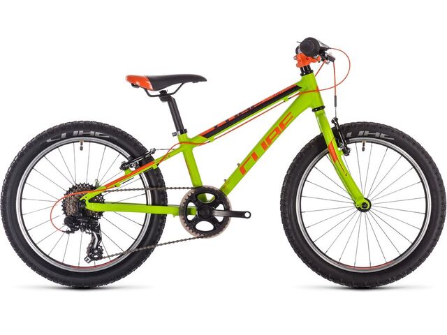 Dětské kolo CUBE ACID 200 2020 kiwi‘black‘n‘orange