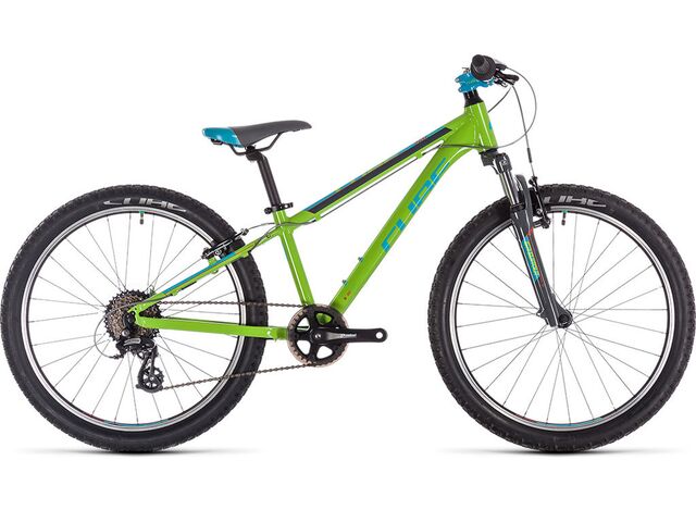 Dětské kolo CUBE ACID 240 2019 green´n´blue´n´grey