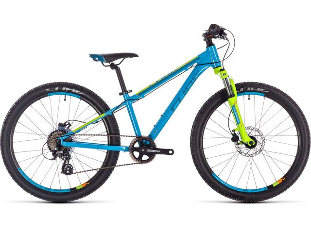 Dětské kolo CUBE ACID 240 DISC 2020 reefbluey´n´kiwi´n´red
