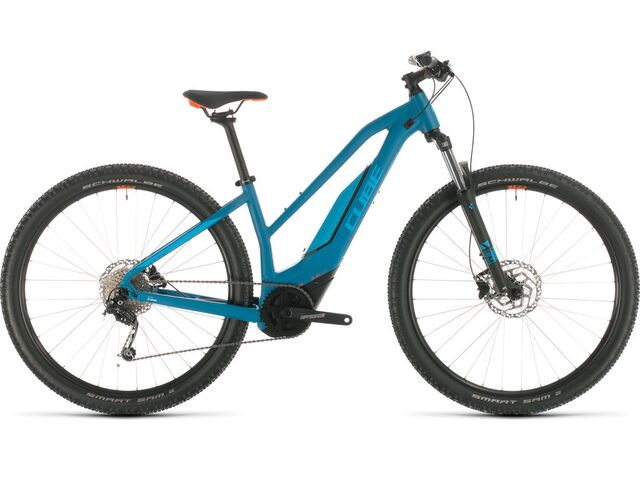 Horské elektrokolo CUBE ACID HYBRID ONE 29 500 TRAPEZE 2020 blue´n´orange