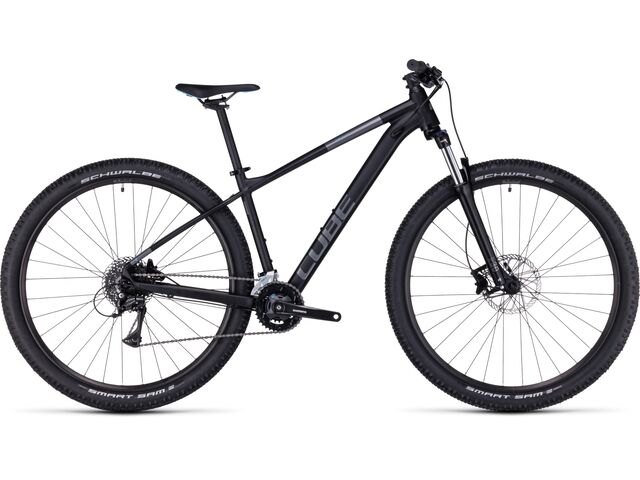 Horské kolo Cube AIM RACE black´n´azure 2024