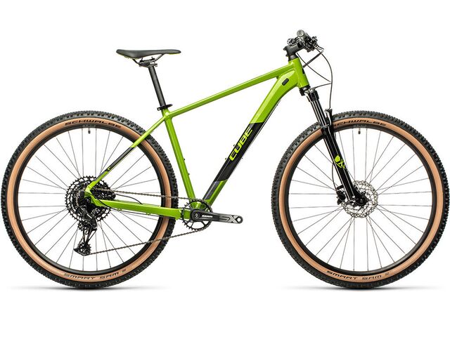 Horské kolo CUBE ANALOG 29 2021 deepgreen´n´black