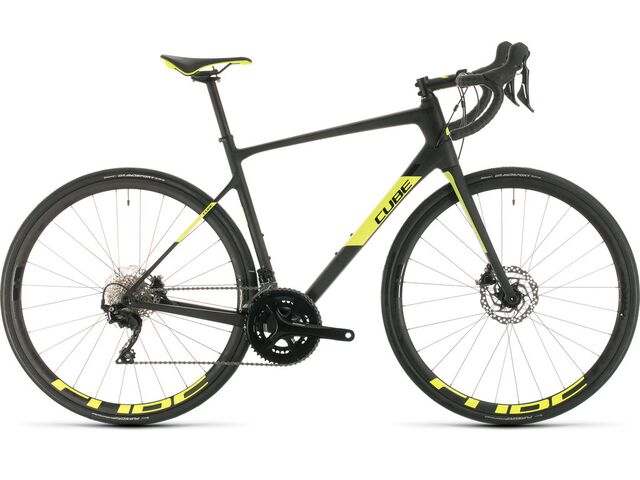 Silniční kolo CUBE ATTAIN GTC RACE 2020 carbon´n´flashyellow