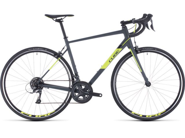 Silniční kolo CUBE ATTAIN 2020 grey´n´flashyellow