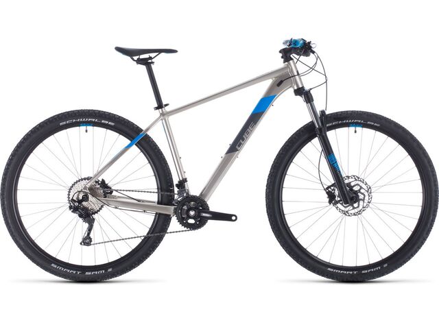 Horské kolo CUBE ATTENTION 29 2020 titanium´n´blue