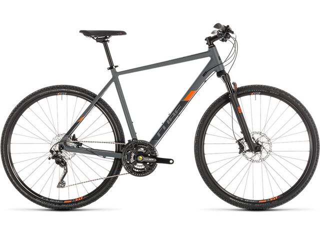 Krosové kolo CUBE CROSS EXC 2019 grey´n´orange