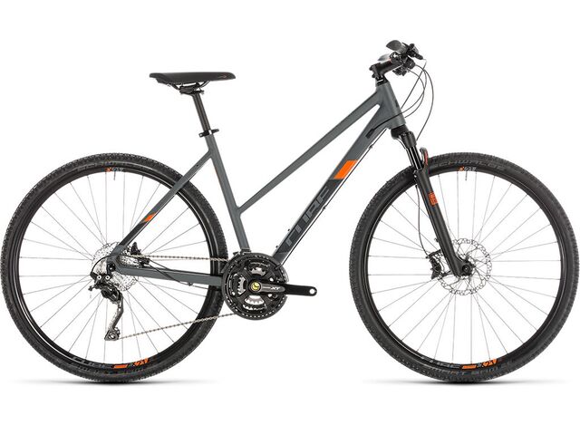 Krosové kolo CUBE CROSS EXC Trapeze 2019 grey´n´orange