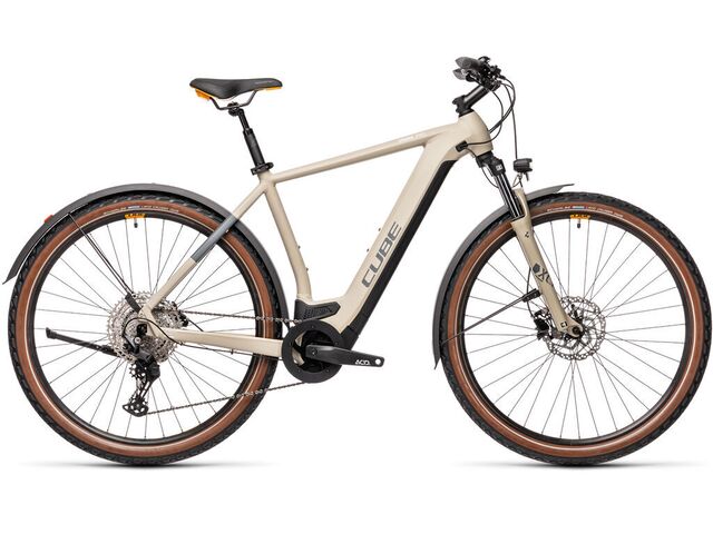 Elektrokolo CUBE CROSS HYBRID PRO 625 Allroad 2021 desert´n´orange