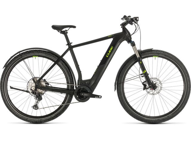 Elektrokolo CUBE CROSS HYBRID RACE ALLROAD 500 2020 black´n´green
