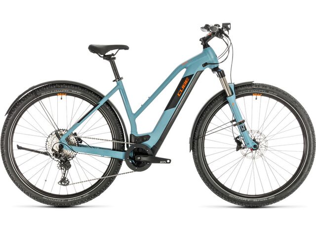 Elektrokolo CUBE CROSS HYBRID RACE ALLROAD 625 TRAPEZE 2020 blue´n´orange