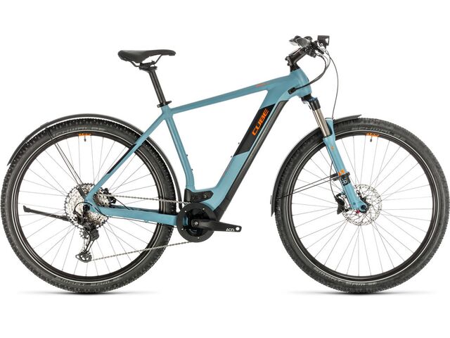 Elektrokolo CUBE CROSS HYBRID RACE ALLROAD 625 2020 blue´n´orange