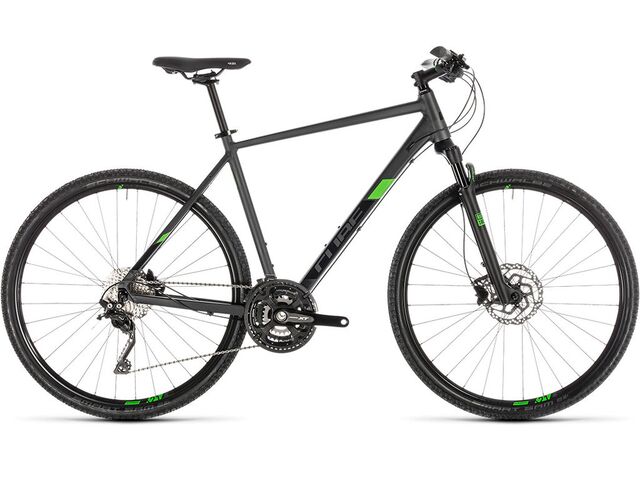Krosové kolo CUBE CROSS PRO 2019 iridium´n´green