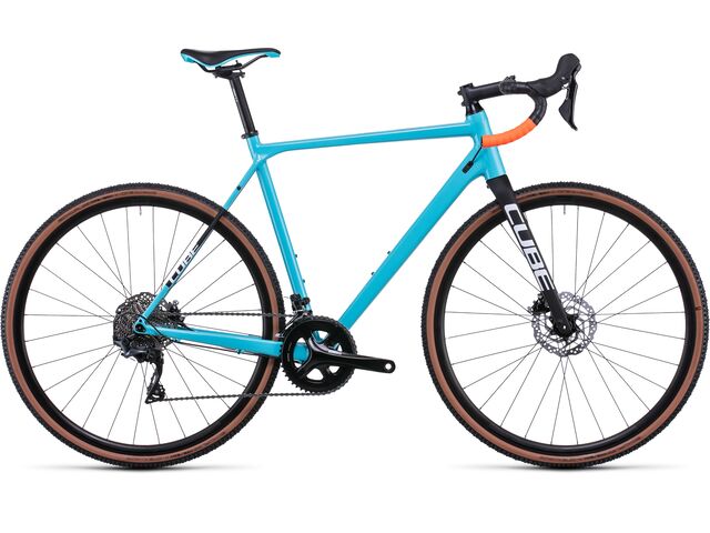 Cyklokrosové kolo CUBE CROSS RACE PRO 2022 blue´n´black