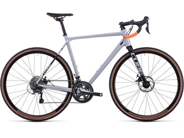 Cyklokrosové kolo CUBE CROSS RACE 2022 grey´n´orange