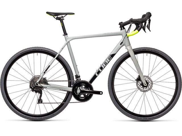 Cyklokrosové kolo CUBE CROSS RACE PRO 2021 grey´n´flashyellow
