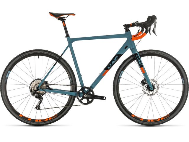 Cyklokrosové kolo CUBE CROSS RACE SL 2020 bluegrey´n´orange