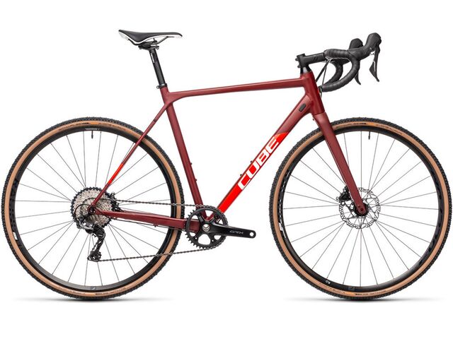 Cyklokrosové kolo CUBE CROSS RACE SL 2021 red´n´red