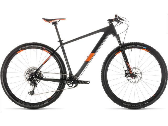 Horské kolo CUBE ELITE C:62 RACE 29 2019 carbon´n´orange