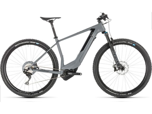 Horské kolo CUBE ELITE HYBRID C:62 SL 500 29 2019 grey´n´black