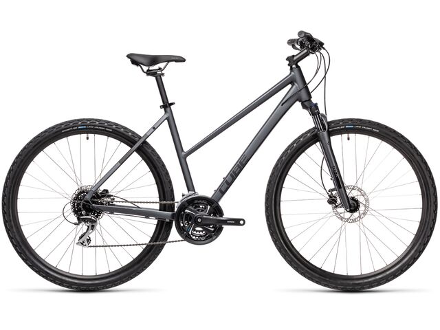 Krosové kolo CUBE NATURE 2021 Trapeze iridium´n´black