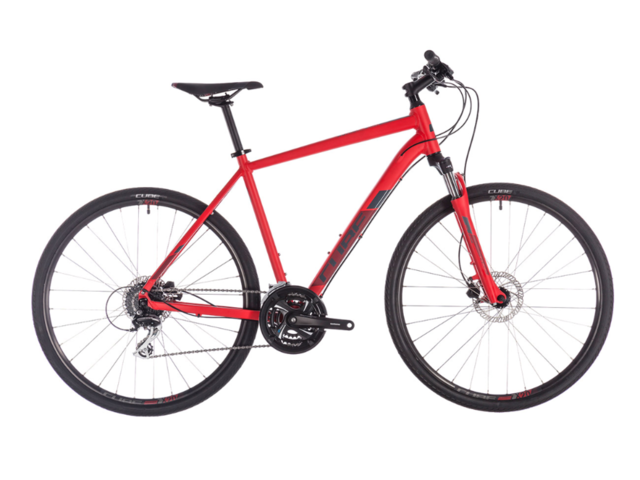 Krosové kolo CUBE NATURE 2019 red´n´grey