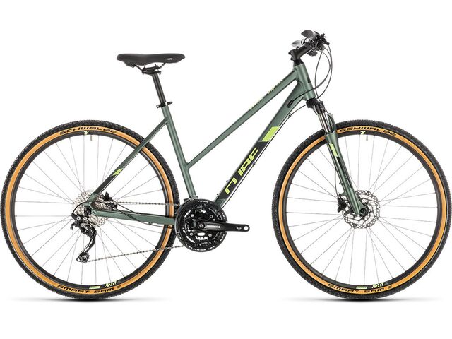 Krosové kolo CUBE NATURE EXC trapeze 2019 green´n´black