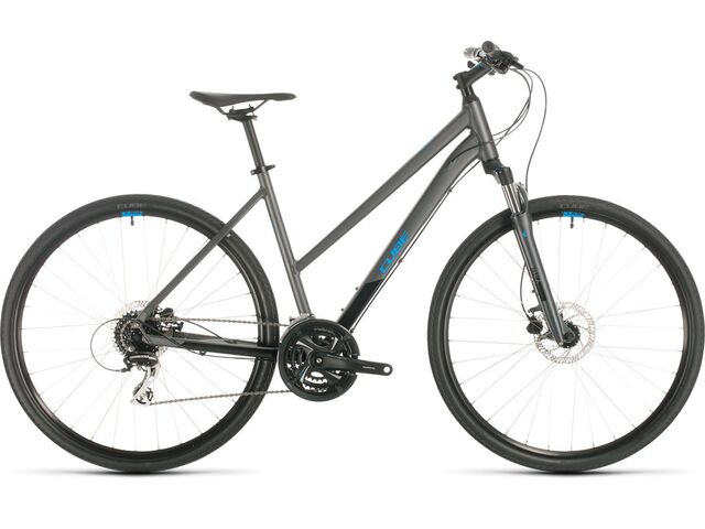 Krosové kolo CUBE NATURE TRAPEZE 2020 iridium´n´blue