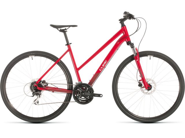 Krosové kolo CUBE NATURE TRAPEZE 2020 red´n´grey