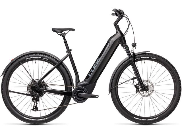 Elektrokolo CUBE NURIDE HYBRID EXC 625 2021 Allroad black´n´grey