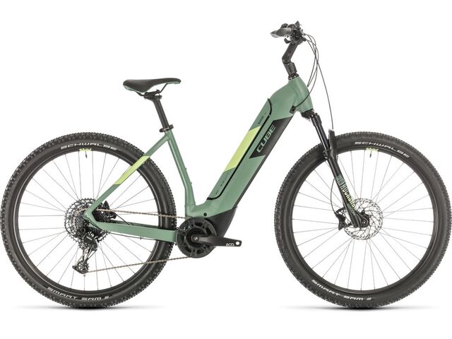 Elektrokolo CUBE NURIDE HYBRID EXC 500 2020 green´n´sharpgreen
