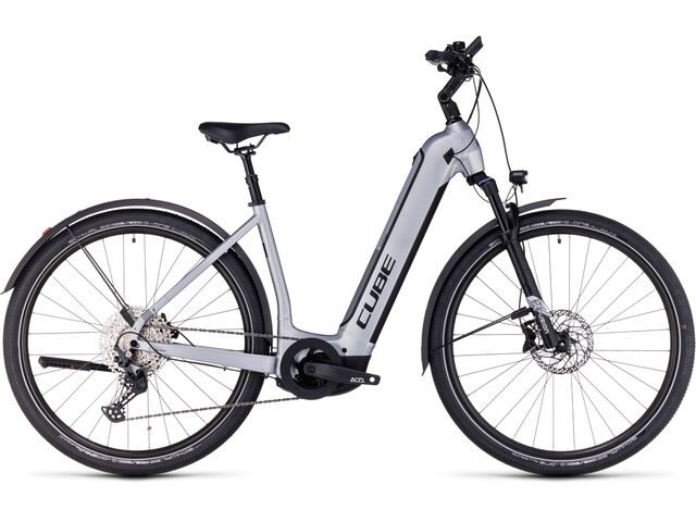 Elektrokolo Cube Nuride Hybrid EXC 750 Allroad polarsilver´n´black 2024