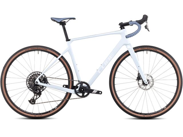 Gravel kolo CUBE NUROAD C:62 EX frostwhite´n´white 2024