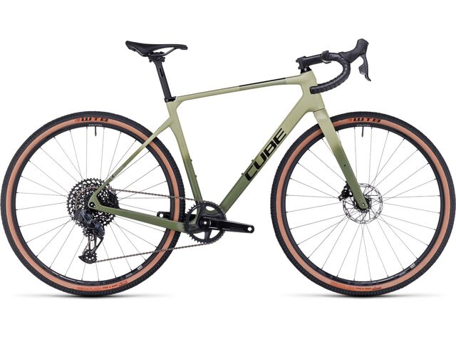 Gravel kolo CUBE NUROAD C:62 SLX  olive´n´green 2024