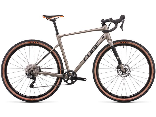 Gravel kolo CUBE NUROAD EX 2022 flashstone´n´orange