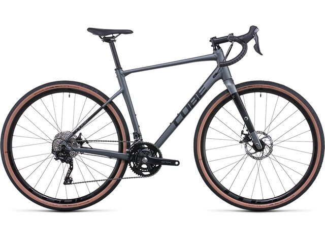 Gravel kolo CUBE NUROAD PRO 2022 inkgrey´n´black