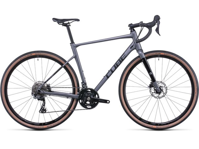 Gravel kolo CUBE NUROAD RACE 2022 grey´n´black