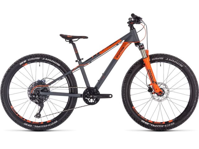 Dětské kolo CUBE REACTION 240 TM 2020 black´n´orange