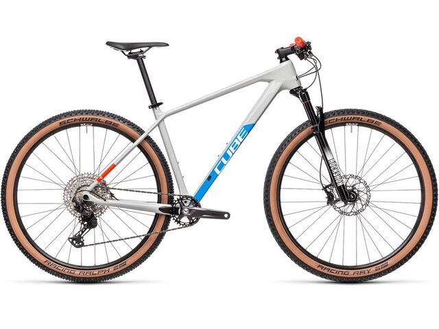 Horské kolo CUBE REACTION C:62 PRO 29 2021 grey´n´blue´n´red