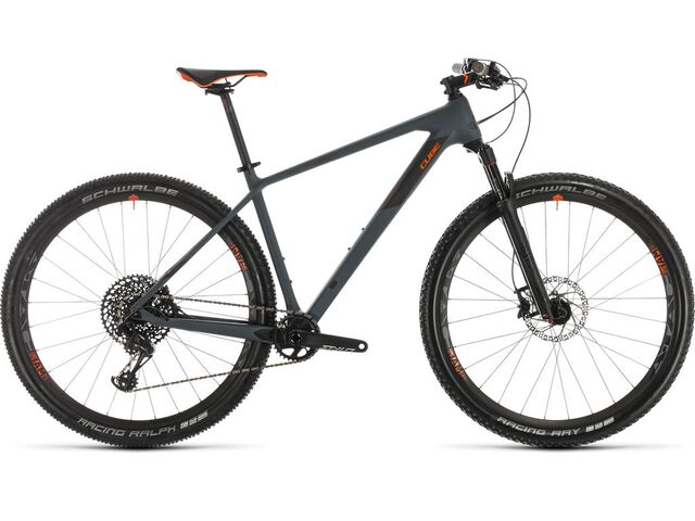 Horské kolo CUBE REACTION C:62 RACE 2020 grey´n´orange