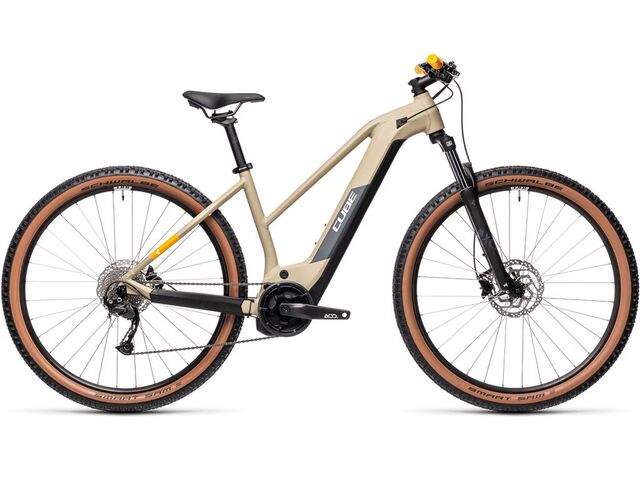 Elektrokolo CUBE REACTION HYBRID PERFORMANCE 29 625 2021 Trapeze desert´n´orange