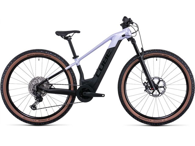 Elektrokolo CUBE REACTION HYBRID SLT 750 2022 violetwhite´n´black