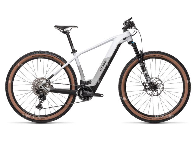 Elektrokolo CUBE REACTION HYBRID SLT 625 29 2021 white´n´grey