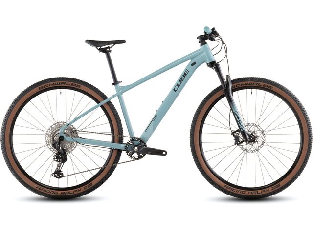 Horské kolo CUBE REACTION SLX tealgrey´n´black 2026