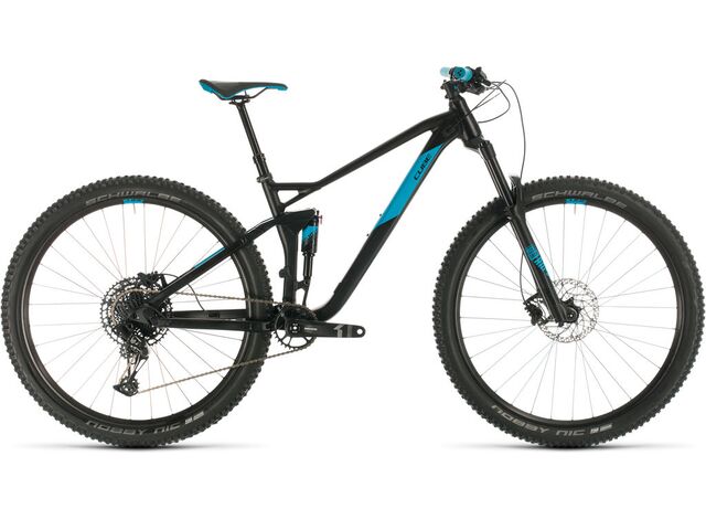 Horské kolo CUBE STEREO 120 PRO 29 2020 black´n´blue